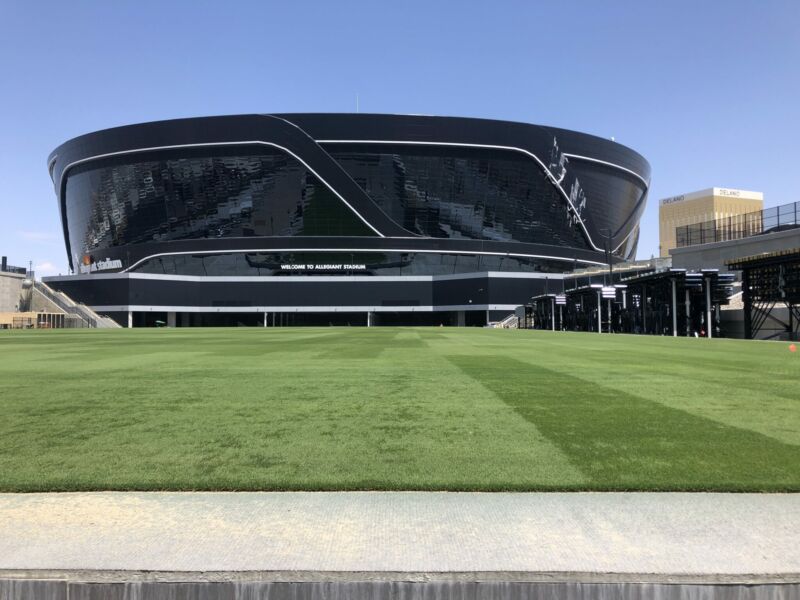 Allegiant Stadium Retaining Walls | Las Vegas MSE Walls