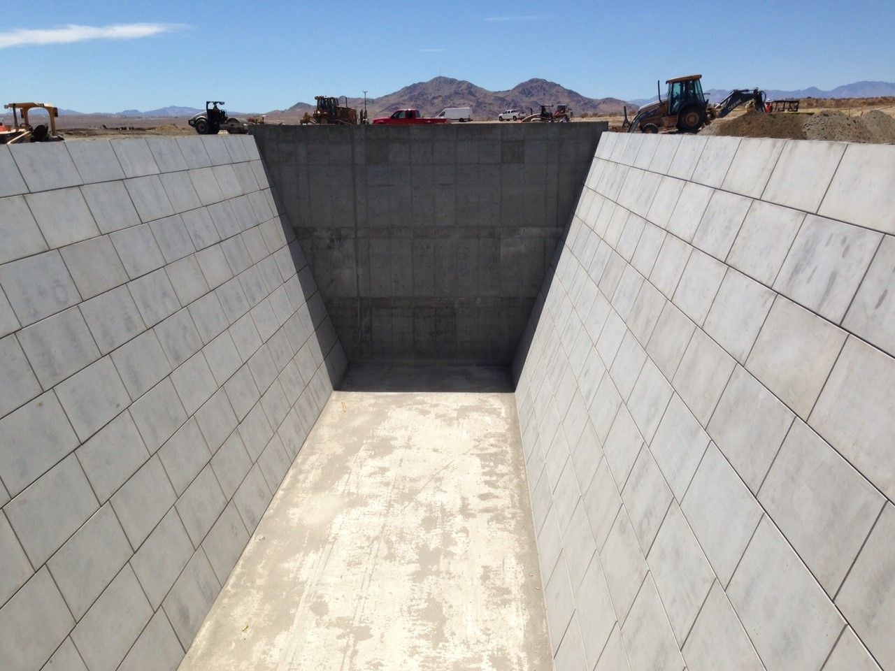 Sloped Precast MSE Walls