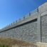T-Wall retaining wall front face